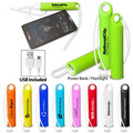 Flashlight Power Bank with Lanyard